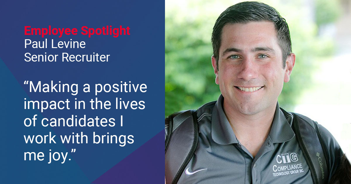 Meet Our People — Senior Recruiter, Paul Levine — ARG
