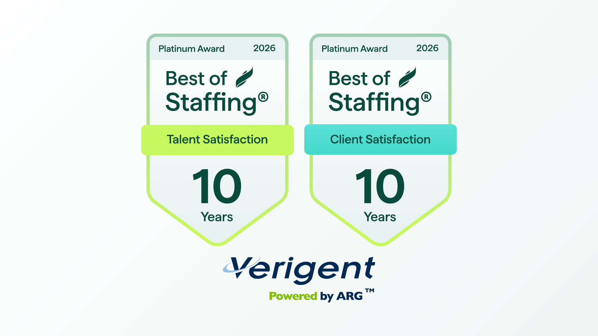 Celebrating Verigent’s 12th Consecutive ClearlyRated Best of Staffing ...